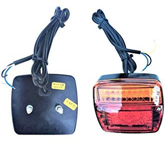 2x LED Rückleuchte Positionsleuchte Bremsleuchte Blinker Anhänger LKW PKW 12-24V