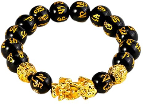 Aureas Bracciale Energizzato con Potenti Simboli, Braccialetto energia per Uomo e Donna con Chakra, Bracciale Yoga con Perline Speciali di Protezione