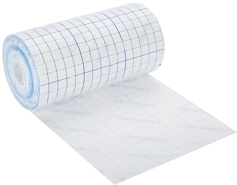 Atmungsaktives Medizinisches Klebeband, Nicht Gewebte Abdeckrolle, Verband-Fixierbandage, Schützende Stretch-Bandagenrolle Zur Fixierung von Gips, Gaze-Pad(15cm*10m)