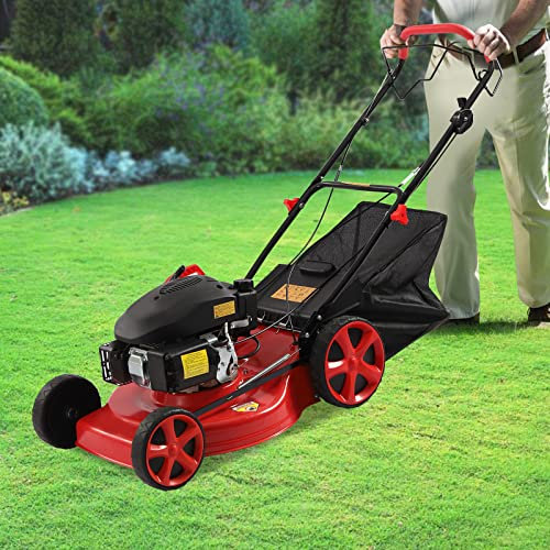 4-Takt Profi-motorsense-Benzin 4000W Rasentrimmer-Benzin140cc Multitool Freischneider, Schnitthöhe in 8 Stufen einstellbar, Mäher für Rasenpflege und Gartenarbeit 5.5HP