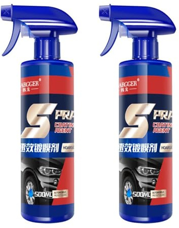 2 Keramik Auto Beschichtungen, 500ml Auto Schnellbeschichtung, Nano Auto Kratzerentfernung, Auto Kratzer Reparatur, Autolack Reparatur, Auto Beschichtungs Polier