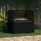 Vetnasa Compostador de Madera Maciza de Pino Negro 100x100x102 cm Casa y jardín, Jardín, Jardinería, Compostaje, Compostadores Negro 24,73 KG