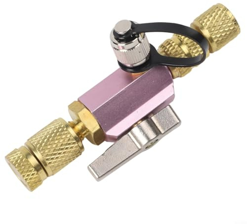 HavenDomicile Kit d'outils de démontage de noyau de valve CVC, double joint torique, compatible avec raccords de 6,35 mm et 1,6 cm pour entretien de climatisation R410A/R1234YF