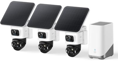 eufy Security eufyCam S4 3‑Kamera‑Set