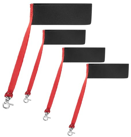 Correa de seguridad para guantes deportivos, correas elásticas para guantes para esquiar - Correa de Seguridad Correas Elásticas para Guantes - 4 cordones para muñeca, esposas para de esquí an