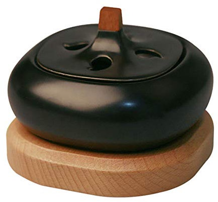 RXBFD Brûleur d'encens électrique réglable en température de synchronisation, diffuseur électronique d'aromac en céramique d'huile Essentielle, Four d'aromathérapie en Bois d'agar