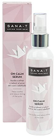SANA-T ON CALM SERUM 125 ml | Ad azione lenitiva e protettiva, aiuta a ridurre il prurito del cuoio capelluto nei trattamenti antitumorali. Siero lenitivo senza parabeni, siliconi, profumo.