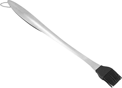 Pwshymi Pennello per condire, Pennello da Cucina Multifunzionale con Manico Lungo in Silicone Alimentare Design Compatto per Burro di di Olio