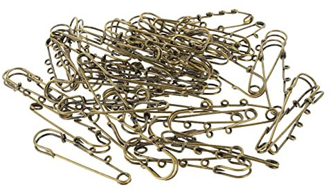 TOYANDONA 50stücke Stecknadel Mit DIY-schmucknadeln Aus Legierung Für Heimwerker Sicherheitsnadel Zum Basteln Für Hüte Tücher Schals Und Mehr