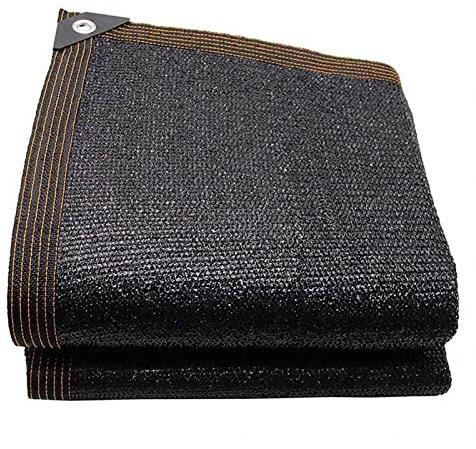Voile Ombrage 6x4 ImperméAble Mat Voile D'Ombrage 5x5 Filet Dombrage pour Serre De Jardin pour Jardin, Terrasse Noir,5x5m