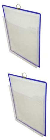MAGICLULU 2 Pezzi Di Accessori Per Ufficio in Plastica Spessa Scatola Portaoggetti Sospesa Cartella Portadocumenti Per Compiti A Casa