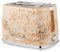 GEEPAS 2 Slice Toaster | 7 Browning Levels Cancel Defrost Reheat | For Thin Small Bread Slice, Removable Crumb Tray Cool Touch Housing High Lift | Space-Saving Design | 2 Yr Warranty 900W Cream Skye