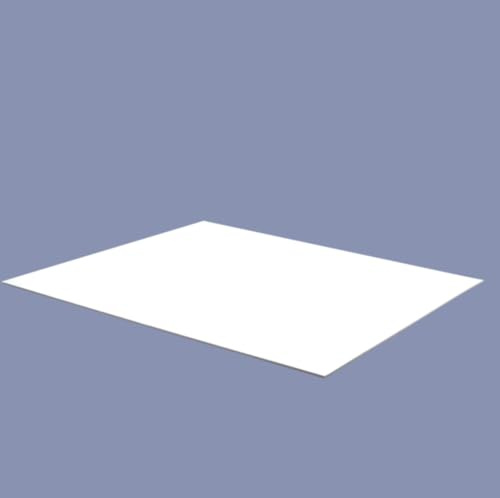 Schaumstoffplatte Materia Prima, Weiß, 5 mm, 100 x 70 cm (10er-Pack)