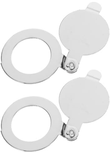 ETHZZLE 2stücke Kupfer Peephole Abdeckung Anti-beschlag Türspion Abdeckung Für Optimale Privatsphäre Und Sichtschutz Passend Für Türen Zu Hause Büro