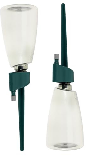 Garneck 2 Set dispositivo di irrigazione automatico fioriere autoirriganti autoirrigazione Autovaso per piante Autowatering per piante abbeveratoio automatico punte autoirriganti plastica