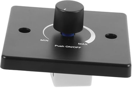 Interruttore Dimmer LED per Luci Rv 86pezzi, Nero 12v-24v