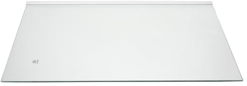 Lurrose Estante para Refrigerador de Vidrio Templado 40x24 Cm, Repuesto Transparente Resistente y Fácil de Limpiar, Divisor Ajustable para Organización y Almacenamiento en Cocina