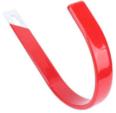 NOENNULL 4 Piezas Ganchos de Acero para Almacenamiento de Garaje Ganchos de Garaje Montados en la Pared Perchas de Pared de Servicio Pesado Organizador de Utilidades para Colgar Escalera (Medio)