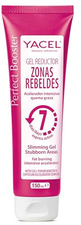 Yacel Perfect Booster | Gel intensive reducing burn fat | Draining action | Stylize your figure and combat cellulite | Express results | 150ml.