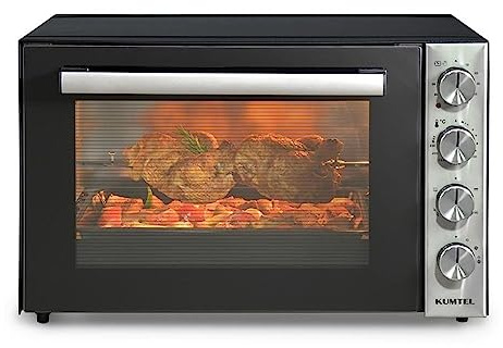 Kumtel LX-9645 Forno d'appoggio multifunzione nero inox