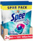 Spee Power Caps Deo-Frische Frische-Kick 120 (2x60 Waschladungen), vordosiertes Vollwaschmittel mit 4 + 1 Formel bekämpft Alltagsgerüche für 24 h Deo-Frische, für Temperaturen von 20° - 95° C