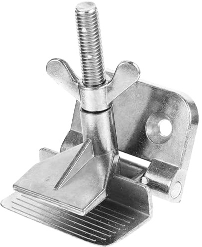 WOFASHPURET Abrazadera de Bisagra de Metal Galvanizada para Serigrafía, Herramienta de Bricolaje para Fijar Marco de Pantalla, Sujeción Precisa y Duradera en Accesorios para Serigrafía