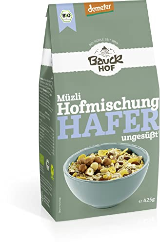 Bauckhof Bio Hafer Müzli Hofmischung Demeter (6 x 425 gr)