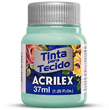 Acrilex Pintura Textil al Agua Verde Bebe 37 ml Ref. 810