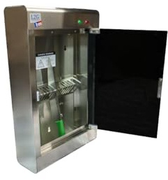 L2G- Armoire INOX de sterilisation avec panie - Stockage 20 Couteaux