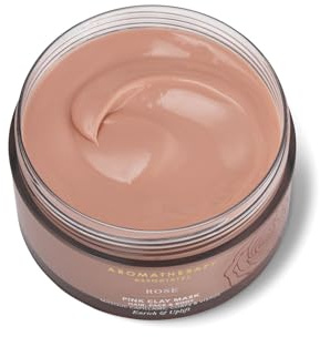 Aromatherapy Associates Rose Pink Clay Mask 200 ml gemischt aus warmer Rose, Geranie & Palmarosa mit feuchtigkeitsspendendem Süßmandelöl & Sheabutter, um die Sinne zu bereichern & zu beleben Für Haar, Haut & Kopfhaut
