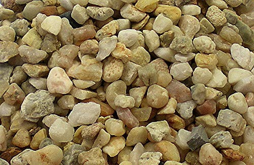 Anbobo Müller GmbH 10 kg beige Aquariumsand Aquariumkies Natur feuergetrocknet und gerundet (2,0-3,15 mm)