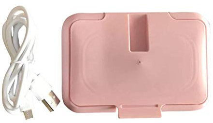 Woorea Scalda salviette per Neonati USB Portatile, Dispenser di Asciugamani umidi Caldi e Termici, Scatola riscaldante per tovaglioli, scalda salviette