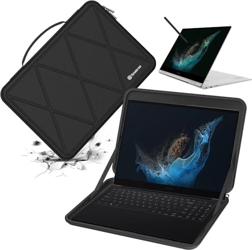Smatree Hard EVA Protective Case for 13.1 inch Samsung Galaxy Tab S10 FE+ | Compatible for 13.1 inch Samsung Galaxy Tab S10 FE+, for 12.4 inch Samsung Galaxy Chromebook 2 360 Case (X8016)