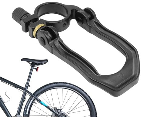 Sattelrohr-Clip – Sattelstützenclip aus Aluminiumlegierung, Sattelklemme, Diebstahlsicherung, Aluminiumklemme, Diebstahlschutz, stabile Sattelstütze, Aluminiumklemme für Fitness, Pendeln