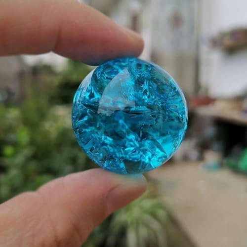 Bola de Cristal para Fuente de Agua, Esfera de Cristal para bonsái, decoración del hogar, Adornos, figurita, Bola de mármol, Skyb LUE, 30 mm