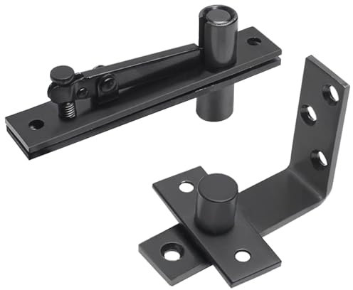 2Pcs Porta In Legno Perni Cerniere In Acciaio Inox Nascosto Cerniera Porta Rotazione 360/90 Gradi Invisibili Perni Porta Hardware