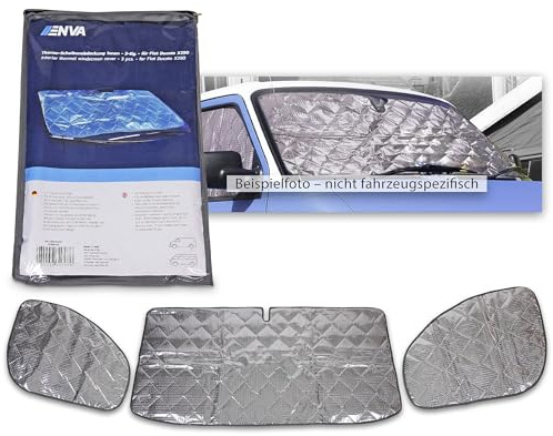 ENVA MADE FOR QUALITY Thermo-Scheibenabdeckung innen - 3-TLG. - für FIAT