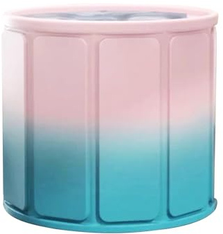 Sghtil Baignoire Pliante pour Adultes - Baignoire De Trempage Avec Douche, Portable Plein Corps Pour Extérieur Seniors Hôtel Voyage Camping Maison