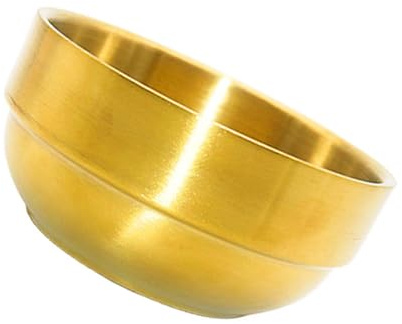 PRETYZOOM Taza para Afeitar Barba de Inoxidable Cepillo para Espuma para Hombre Cuidado Tradicional