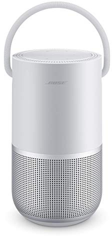 Bose Portable Smart högtalare - med inbyggd Alexa röstkontroll, silver (renoverad)