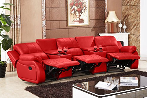 Mapo Möbel Ledersofa Kinosofa Relaxcouch 5129-Cup-3-8401