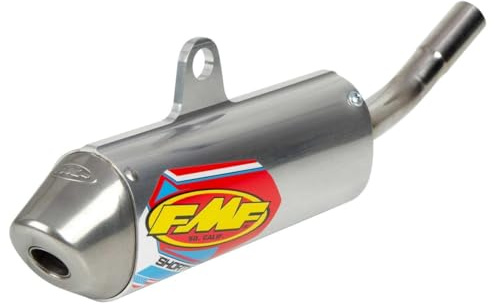 FMF Endschalldämpfer PowerCore 2 Shorty Silber Gr. Edelstahl/Aluminium/Edelstahl