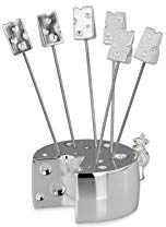Dekolust Set Käsepicker Käse Maus Silber