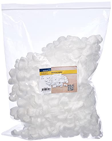 Raadhuis RD-351150 - Chips da imballaggio, confezione da 5 l, 32 x 25 x 9 cm, bio-bianco