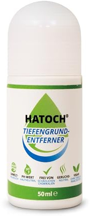 HATOCH® Tiefengrund-Entferner 50ml Stick | Profi-Reinigung für Fenster, PVC & Glas. Deckel abschrauben,Kopf einmal fest auf den Deckel drücken, bis er entriegelt.