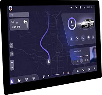 Waveshare 7inch IPS Integrated Control Panel Compatible with All Versions of Raspberry Pi/Jetson Nano and Windows PC 1024 × 600 Resolution with Touch Screen with Accessories