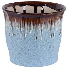 Vaso per Piante di Cactus in Ceramica Vaso per Fiori Scrivania Decorativa e davanzale Fioriera Lucida Fioriera a Tubo Alto nordeuropeo Grande per Decorazioni per la casa all'aperto per Interni