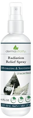 Radiation Burn Relief Spray - Calendula Spray for Radiation Treatment, Unscented, Fragrance Free, Natural Organic Plant Based Moisturizing Soothing Relief for Itchy and Sensitive Skin – 4 ounces