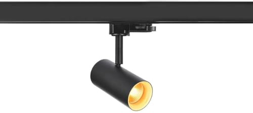 SLV NOBLO® SPOT, 3~ Spot, rund, 2700K, 6W, Phasenabschnitt, 32°, schwarz