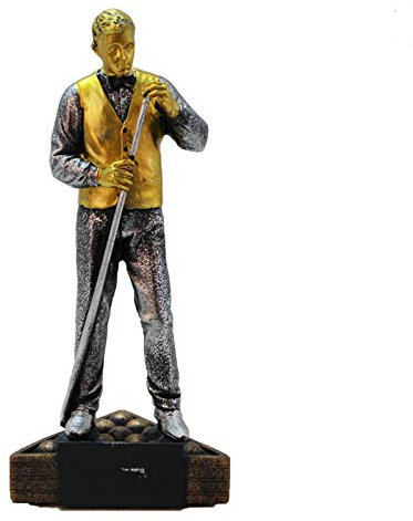 XKNANXCA Skulptur Deko Modern Kreative Harz Ornament Billard Kreative Geschenke Schreibtische Dekoration for Schreibtisch Desktop Tabelle für Wohnzimmerbüro